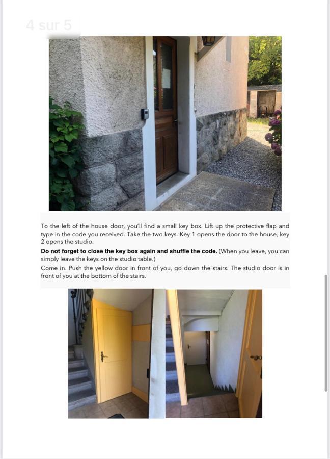 Apartamento Les Cypres Vevey Exterior foto
